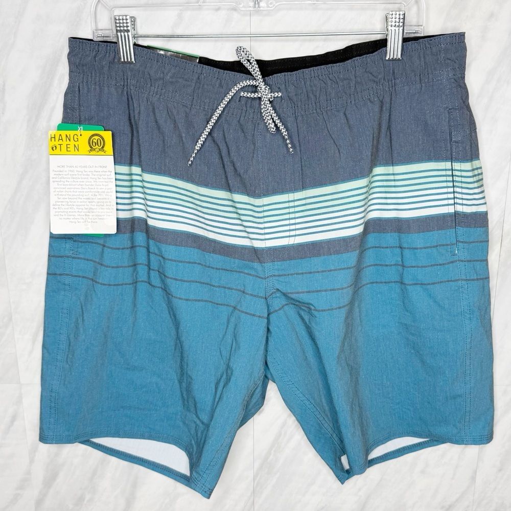 Hang Ten Men's Blue Swim Shorts